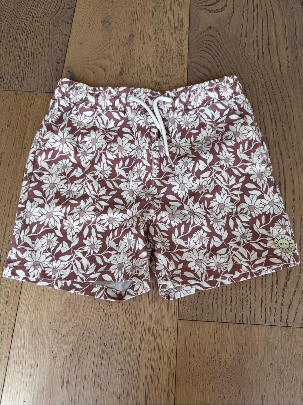 Rylee + Cru Boy Trunks - Plumeria